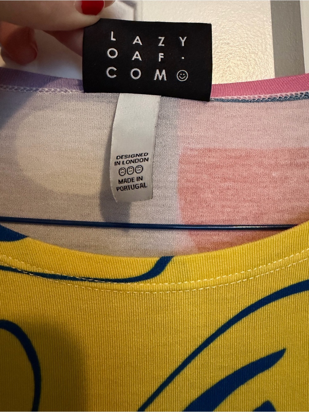Lazy Oaf Colorblock Pattern Dress - Picture 4 of 6